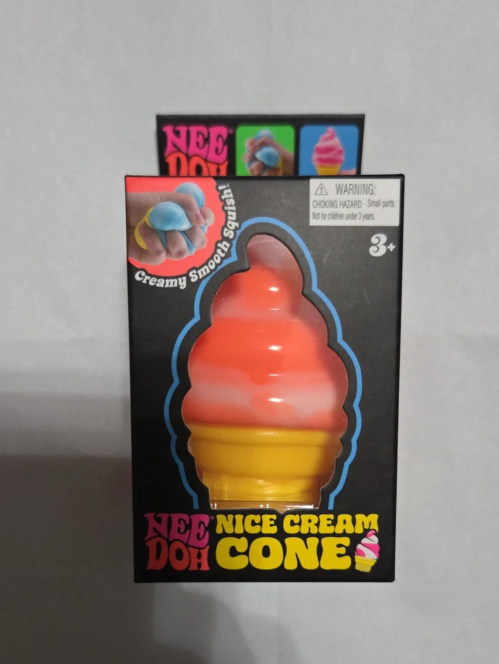Orange & Yellow Nice Cream Cone Sensory Toy